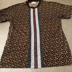 New monogram authentic Burberry shirt